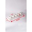 El Yapımı Beyaz 5'li Beton Tabaklı Beton Mumluk Set Beton Tealight Set Taşlar ve Mumlar DAHİLDİR.