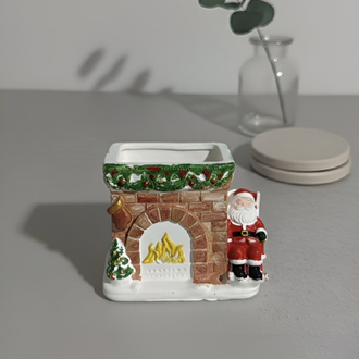 Şömineli Noel Kalemlik