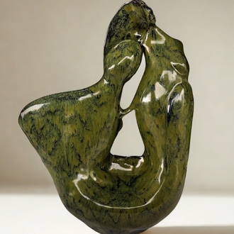 The Lovers Seramik Heykel