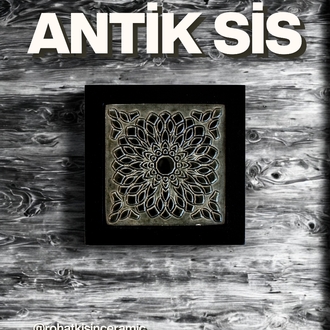 Antik Sis Dekoratif Obje