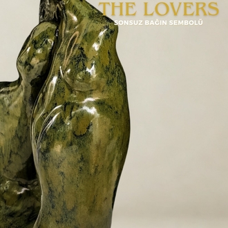 The Lovers Seramik Heykel