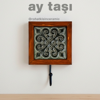 Ay Taşı Seramik Askılık