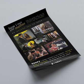 How I Met Your Mother (Ted-Tracy) Anılar Posteri