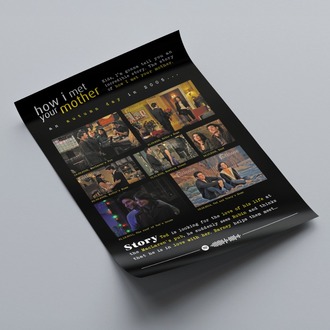 How I Met Your Mother (Ted-Robin) Anılar Posteri