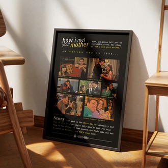 How I Met Your Mother (Lily-Marshall) Anılar Posteri
