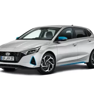 Hyundai I20 Ayna kapak takımı aqua Turkuaz 2021+ Q0431ADE00TRS