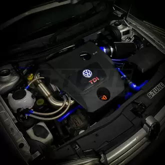 S-Tune 1.9TDI MK4 Platform Örgülü Çelik Yakıt Hortum Kiti 