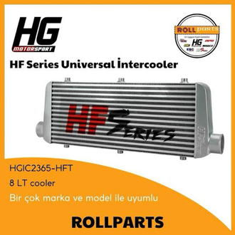 HG Motorsport Universal intercooler 8 LT HGIC2365-HFT