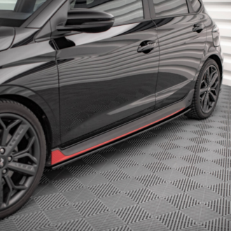 MAXTON Side Skirts Diffusers Hyundai i20N HY-I20-3-N-SD1G