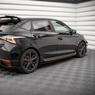 MAXTON Side Skirts Diffusers Hyundai i20N HY-I20-3-N-SD1G
