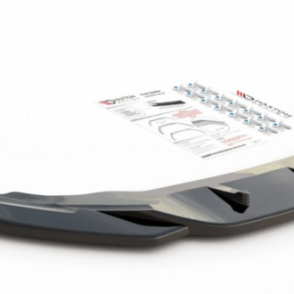 Maxton Design VW Golf MK8 R Ön Lip Front Splitter V4