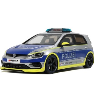 1:18 OTTO 2018 Volkswagen Golf 7 R Oettinger Polizei Diecast Model