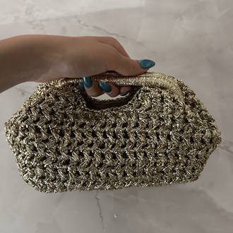 MANGO MODEL HASIR ÇANTA
