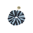 Jumbo Scrunchie (Black Blue)