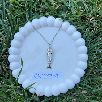 Balık Kolye Silver