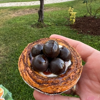vişneli magnet