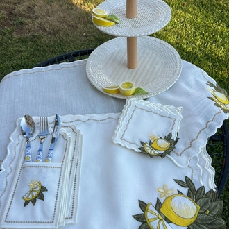 6 kişilik limon servis seti