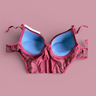 Destekli Bordo Bodysuit