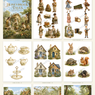HoneyBrook Tales-Ephemera Book