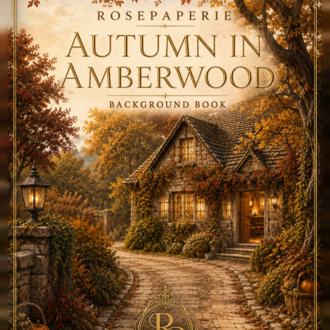 Autumn In Amberwood -Ephemera Book
