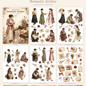 Romantic Archive - Ephemera Book