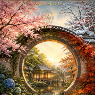 Whispers of Japan - Ephemera Book