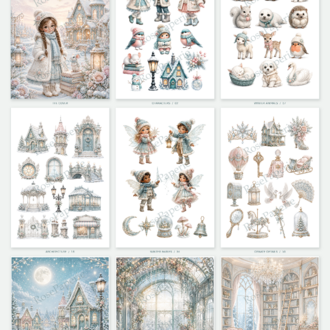 Winter Tales - Ephemera Book