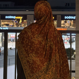 Yakut Premium Dokuma Pashmina Şal