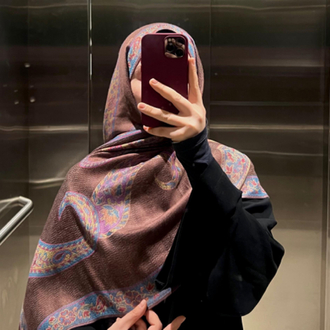 Brown Pashmina Şal 