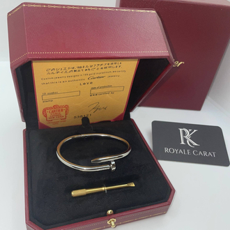 Cartier Çivi Kalın Silver Erkek