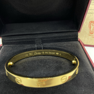 Cartier LOVE Kelepçe