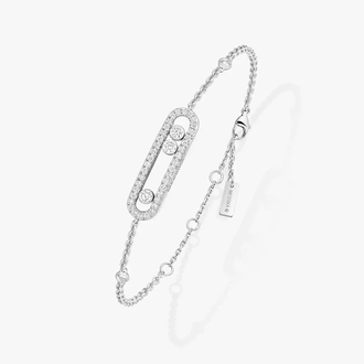 MOVE CLASSIQUE PAVÉ BRACELET, SMALL MODEL