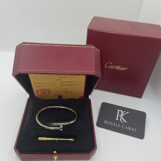 Cartier Çivi Kalın Silver Erkek