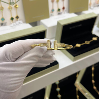 Tiffany&Co Taşlı Gold Premium