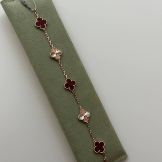 VCA ROSE GOLD BORDO