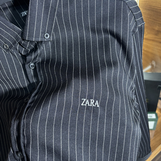ZARA Çizgili Premium Gömlek 
