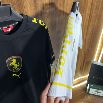 PUMA FERRARİ Baskılı Premium Tişört