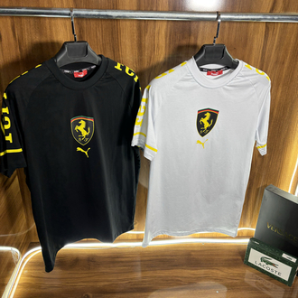PUMA FERRARİ Baskılı Premium Tişört