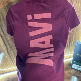 MAVİ Baskılı Premium Tişört 