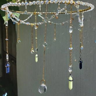 Cunda Breeze | 25 cm El Yapımı Kristal Suncatcher