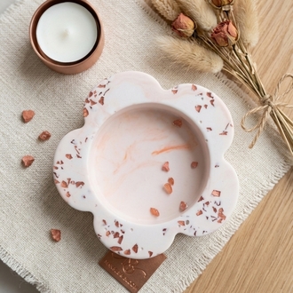 Papatya Tealight Mumluk - Tekli