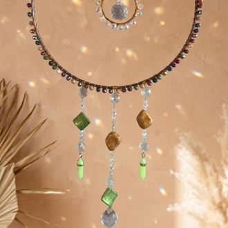 Cunda Sunshine | 25 cm El Yapımı Kristal