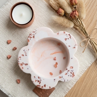 Papatya Tealight Mumluk - Tekli