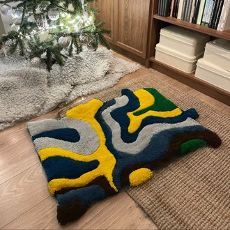 Waves Custom Rug