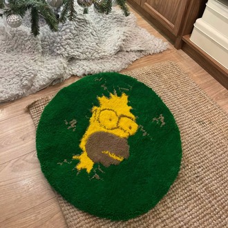 The Simpsons Custom Rug