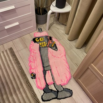 Futurama Bender Custom Rug