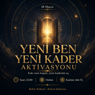 Yeni Ben Yeni Kader Aktivasyonu | 18 Mayıs Online Enerji Çalışması