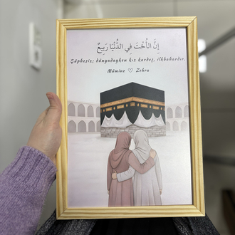Arkadaş İçin İslami Tablo