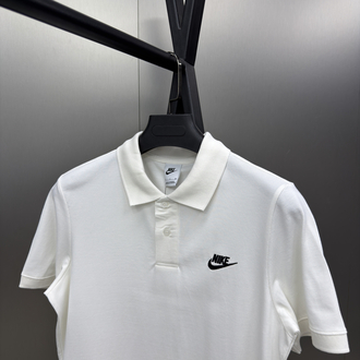 Nike Sportswear Club Polo T-Shirt Beyaz NK-8000