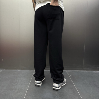 Champion ‘LOGO’ Bol Paça Jogger Siyah CHP-699